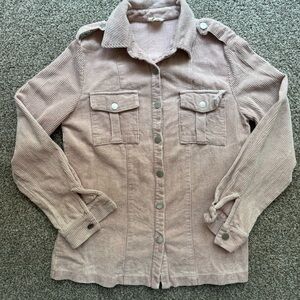 Women's Corduroy Jacket in Pink